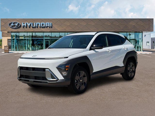 Atlas White 2027 Hyundai Kona SUV / Crossover All-Wheel Drive Continuously Variable Transmission