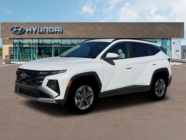 Creamy White Pearl 2026 Hyundai Tucson Hybrid SUV / Crossover All-Wheel Drive 6-Speed Automatic