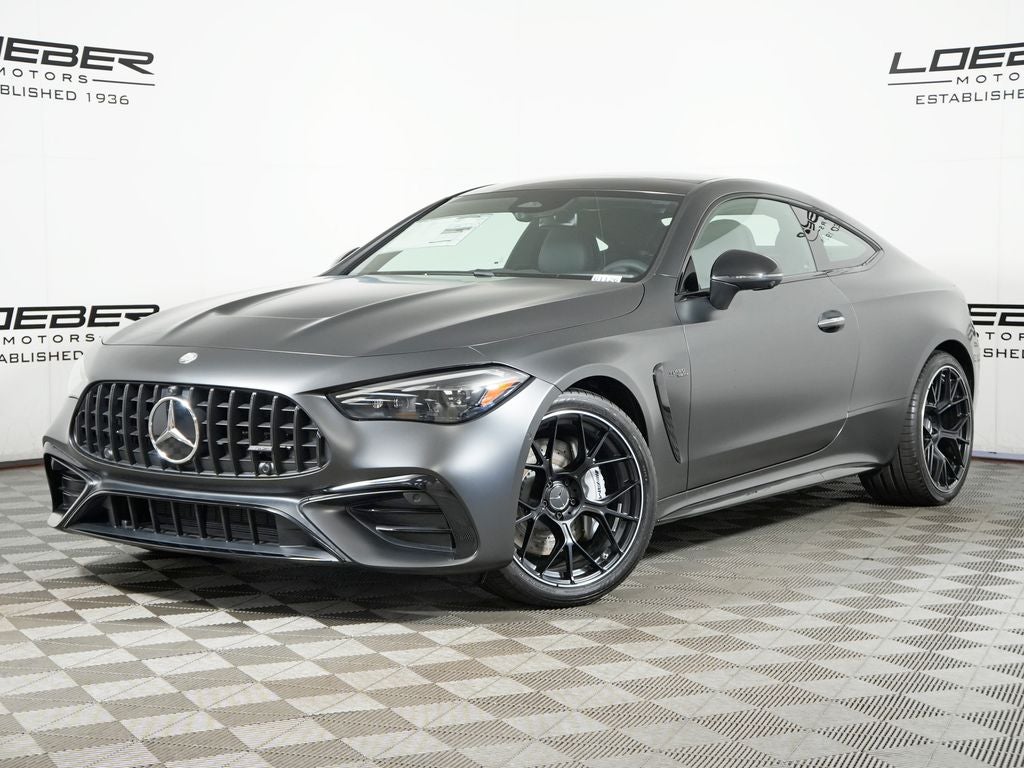 Graphite Gray 2026 Mercedes-Benz CLE Coupe All-Wheel Drive 9-Speed Automatic