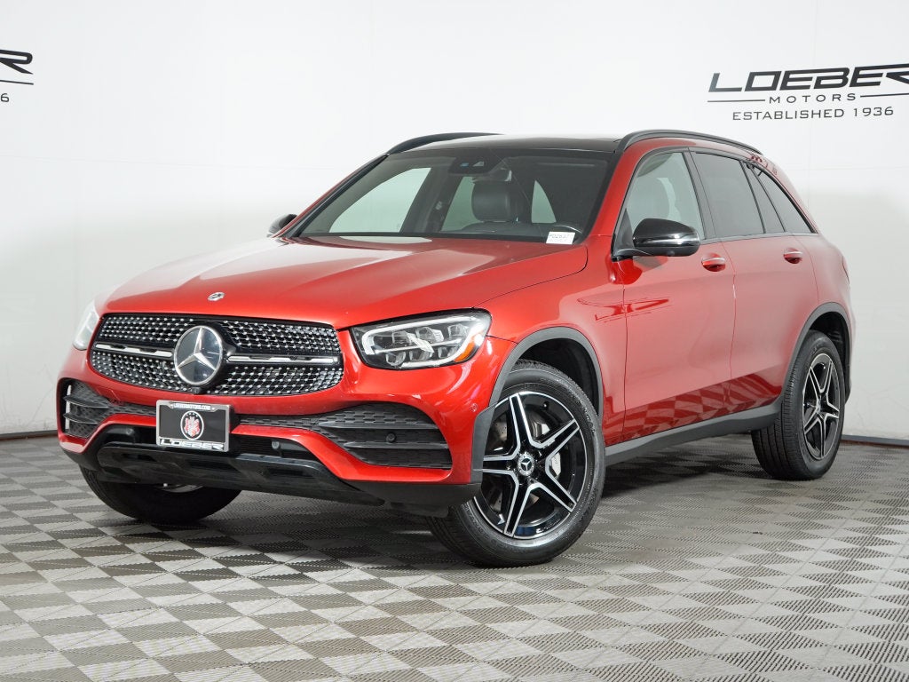 Manufaktur Cardinal Red Metallic 2022 Mercedes-Benz GLC SUV / Crossover All-Wheel Drive 9-Speed Automatic