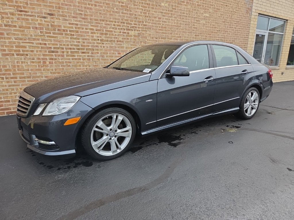 Steel Gray Metallic 2012 Mercedes-Benz E-Class Sedan  7-Speed Automatic