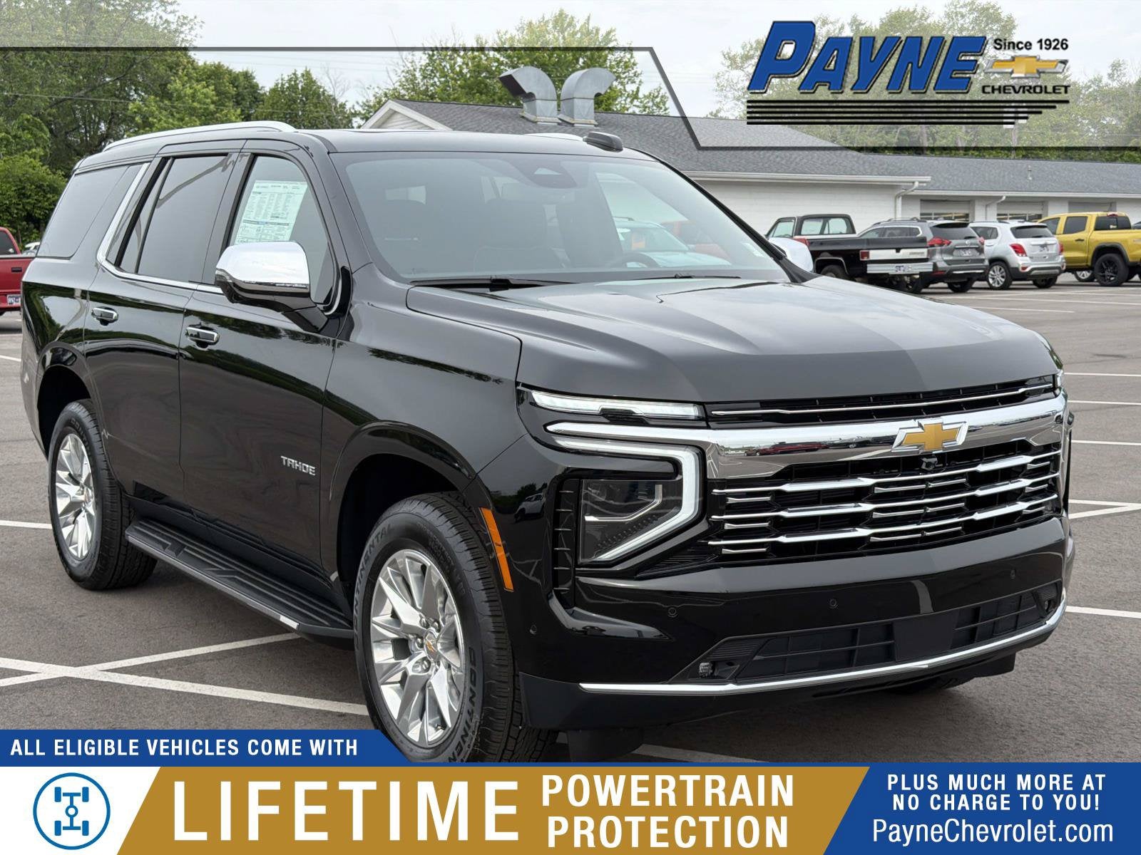 Black 2026 Chevrolet Tahoe SUV / Crossover Four-Wheel Drive Automatic