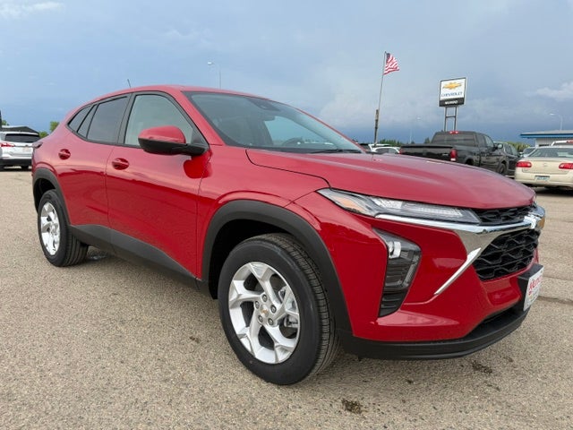 Apex Red 2026 Chevrolet Trax LS FWD SUV / Crossover Front-Wheel Drive Automatic