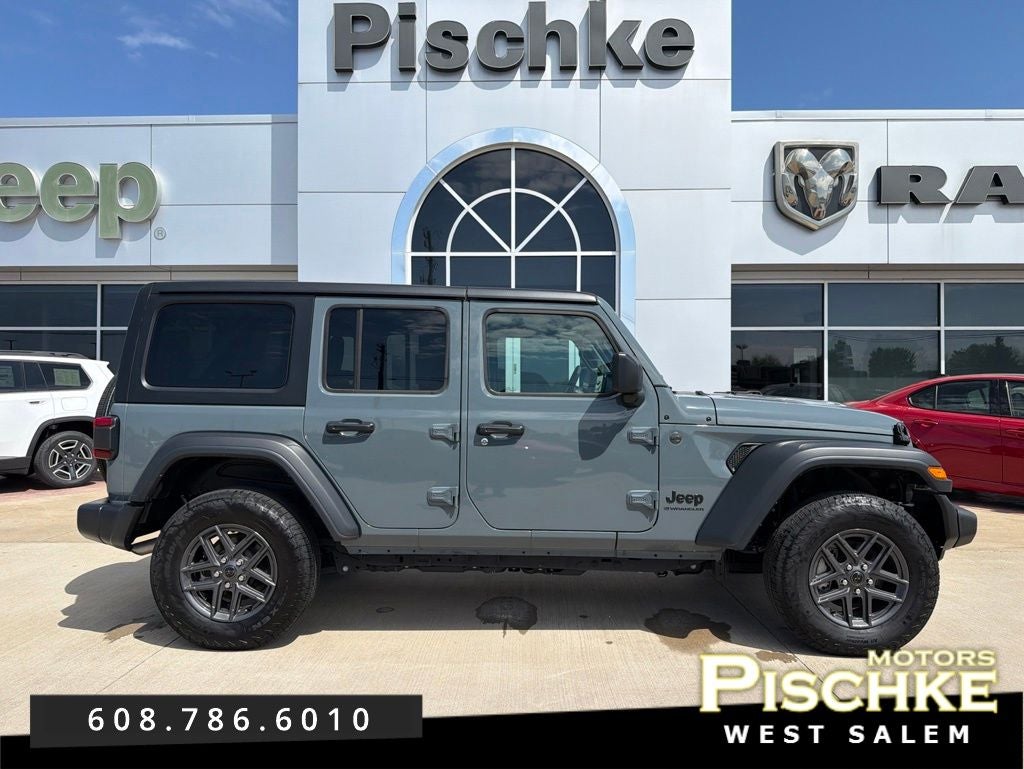 Anvil Clear Coat 2025 Jeep Wrangler SUV / Crossover Four-Wheel Drive 8-Speed Automatic