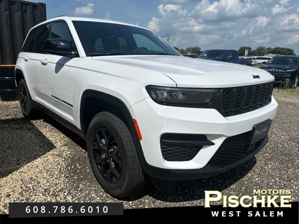 Bright White Clearcoat 2025 Jeep Grand Cherokee SUV / Crossover Four-Wheel Drive Automatic