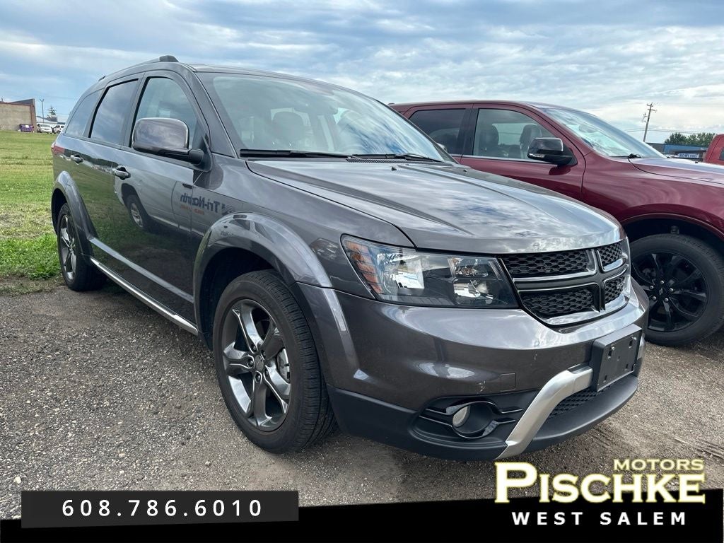 Gray (Granite Crystal Metallic Clearcoat) 2017 Dodge Journey SUV / Crossover All-Wheel Drive 6-Speed Automatic