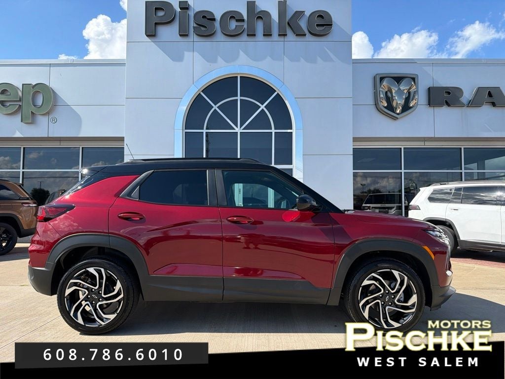 Red (Crimson Metallic) 2025 Chevrolet Trailblazer SUV / Crossover Four-Wheel Drive Automatic