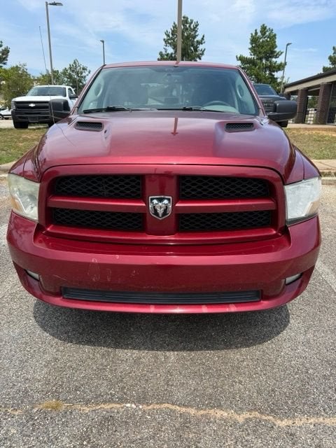 Red 2012 RAM 1500 Pickup Truck Four-Wheel Drive Automatic
