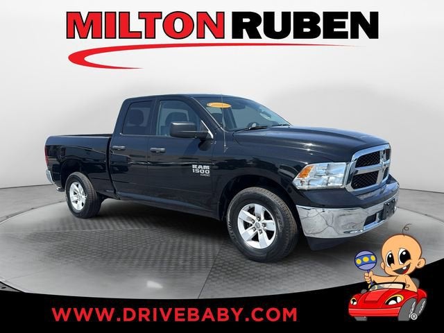 Black 2024 RAM 1500 Pickup Truck Four-Wheel Drive Automatic