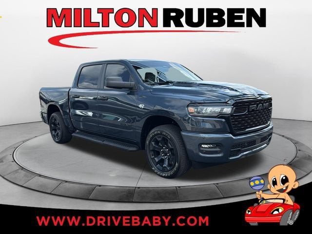 Forged Blue Metallic 2026 RAM 1500 Pickup Truck Four-Wheel Drive 8-Speed Automatic