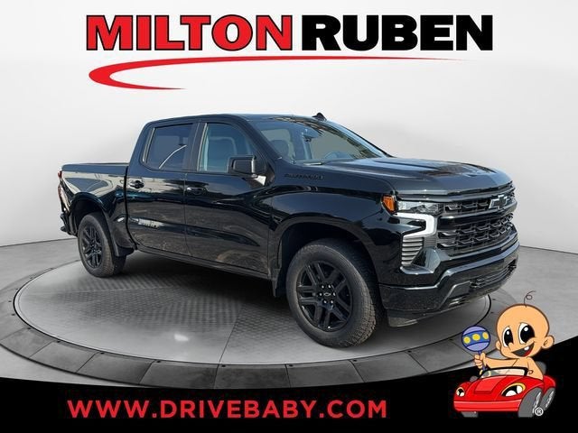 Black 2026 Chevrolet Silverado 1500 Pickup Truck Four-Wheel Drive Automatic