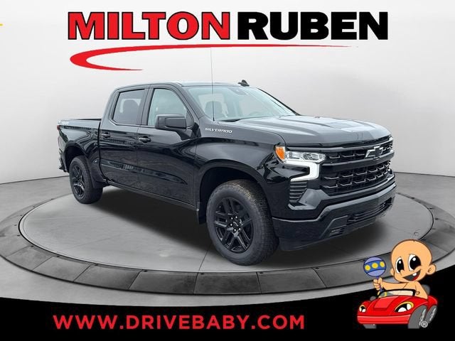Black 2026 Chevrolet Silverado 1500 Pickup Truck Four-Wheel Drive Automatic