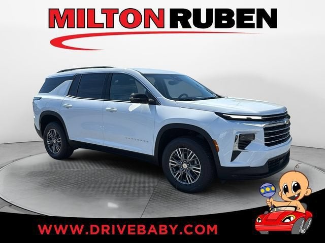 Summit White 2026 Chevrolet Traverse SUV / Crossover Front-Wheel Drive Automatic