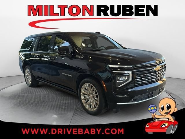 Black 2025 Chevrolet Suburban SUV / Crossover Four-Wheel Drive Automatic