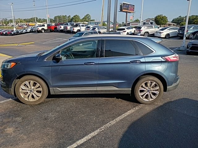 Blue Metallic 2019 Ford Edge SUV / Crossover All-Wheel Drive 8-Speed Automatic