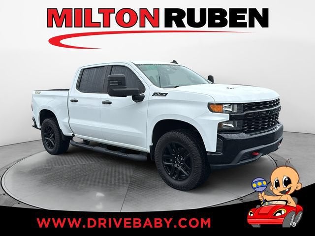 Summit White 2021 Chevrolet Silverado 1500 Pickup Truck Four-Wheel Drive Automatic