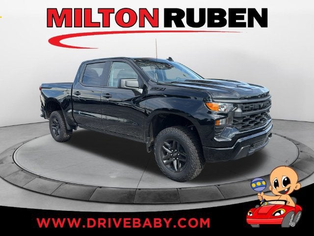 Black 2026 Chevrolet Silverado 1500 Pickup Truck Four-Wheel Drive Automatic