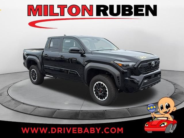 Black 2024 Toyota Tacoma Pickup Truck Four-Wheel Drive Automatic