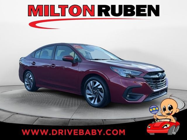 Crimson Red Pearl 2024 Subaru Legacy Sedan All-Wheel Drive Continuously Variable Transmission