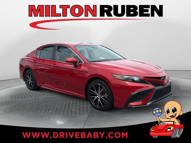 Red 2024 Toyota Camry Sedan Front-Wheel Drive Automatic