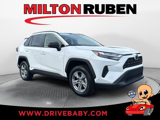 White 2024 Toyota RAV4 Hybrid SUV / Crossover All-Wheel Drive Continuously Variable Transmission