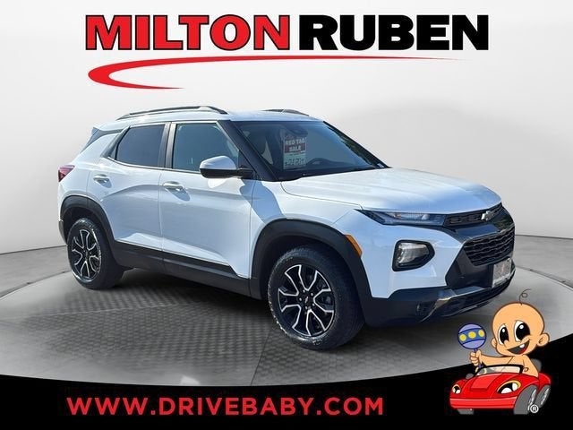 Summit White 2022 Chevrolet Trailblazer SUV / Crossover Front-Wheel Drive Automatic