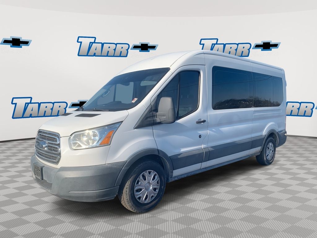 2015 Ford Transit Passenger 350 XL Medium Roof LWB RWD with Sliding Passenger-Side Door