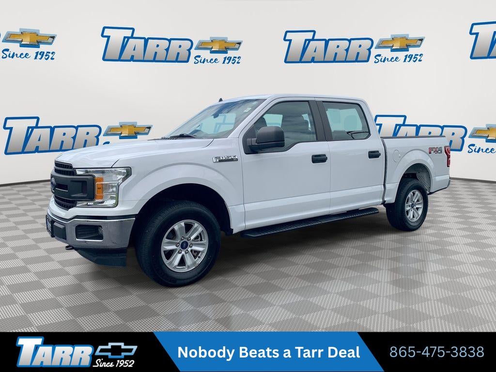 Oxford White 2020 Ford F-150 XL SuperCrew 4WD Pickup Truck Four-Wheel Drive Automatic
