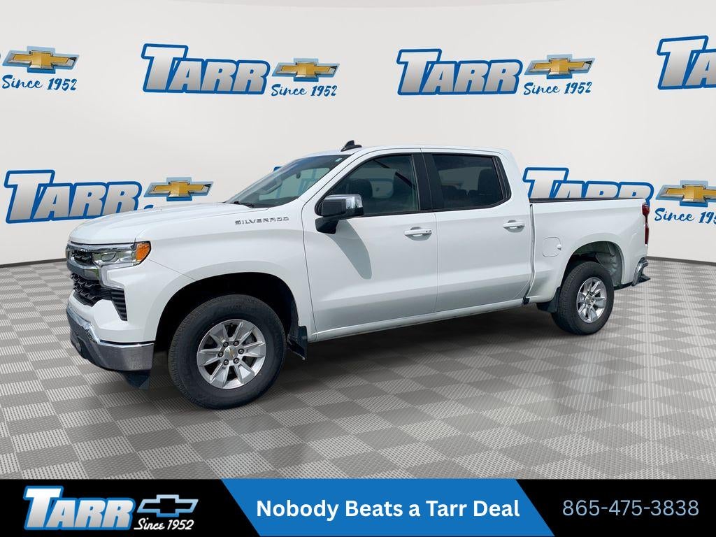 Summit White 2025 Chevrolet Silverado 1500 Pickup Truck 4X2 Automatic