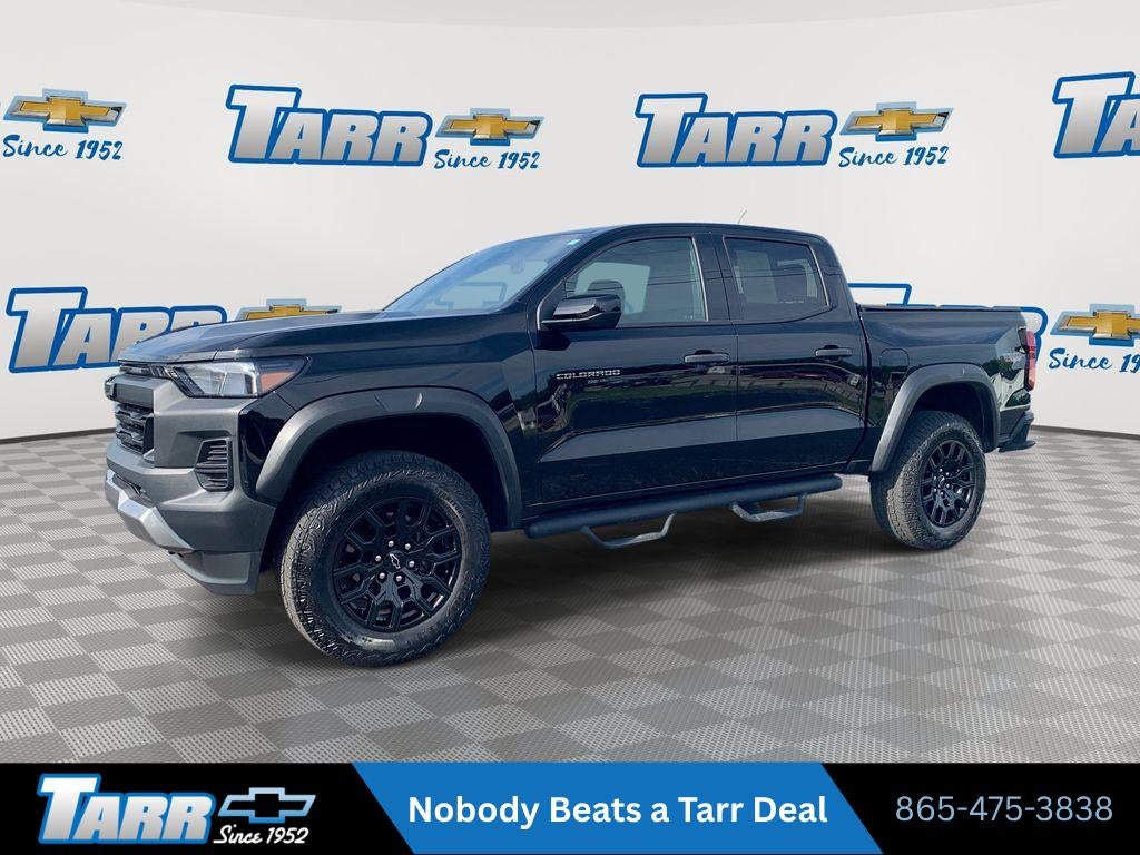 Black 2024 Chevrolet Colorado Pickup Truck Four-Wheel Drive Automatic