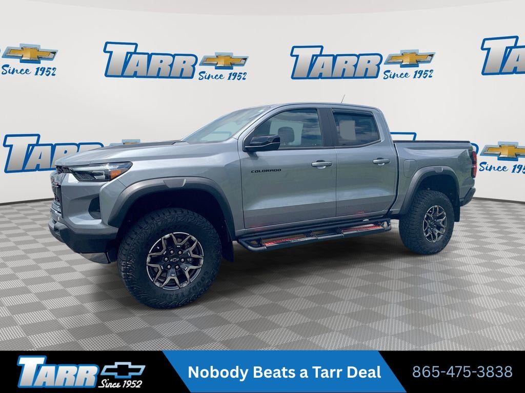 Sterling Gray Metallic 2024 Chevrolet Colorado Pickup Truck Four-Wheel Drive Automatic