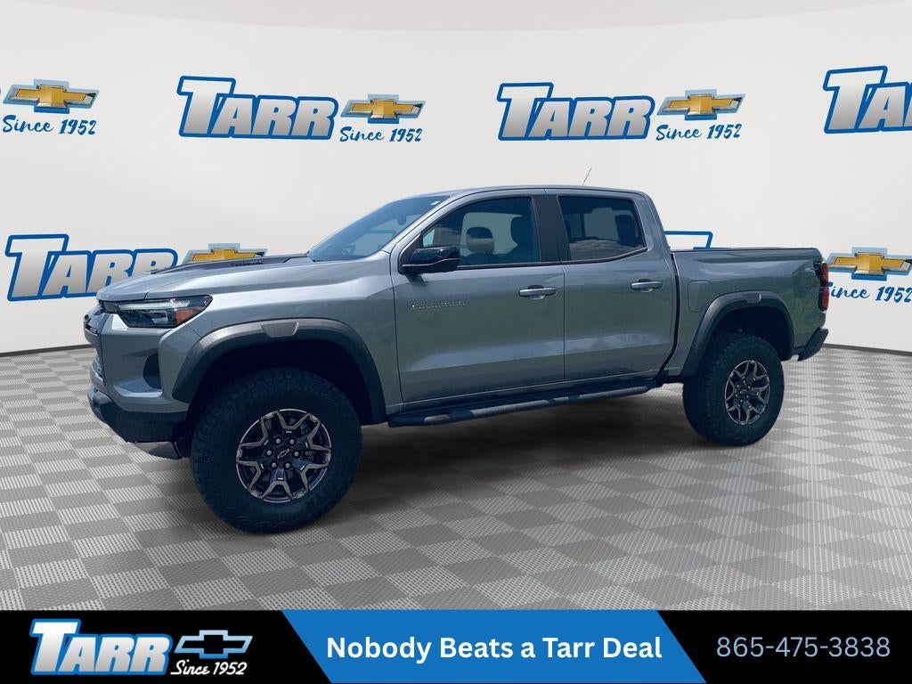 Sterling Gray Metallic 2025 Chevrolet Colorado Pickup Truck Four-Wheel Drive Automatic
