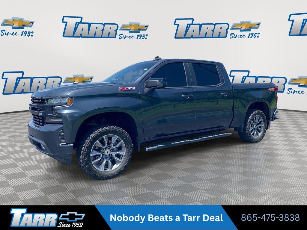Shadow Gray Metallic 2022 Chevrolet Silverado 1500 Pickup Truck Four-Wheel Drive Automatic