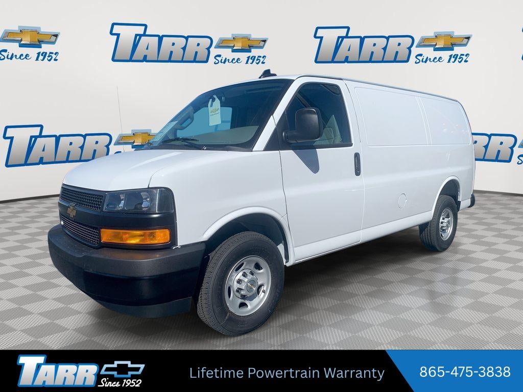 Summit White 2025 Chevrolet Express Cargo Van Rear-Wheel Drive Automatic