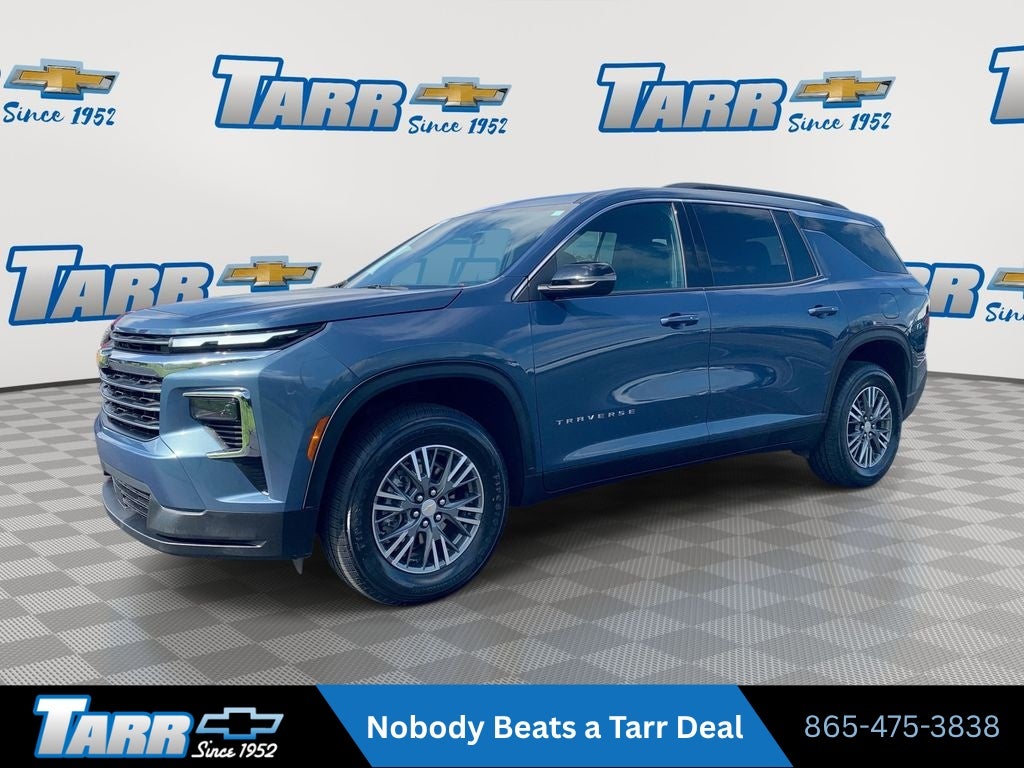 Lakeshore Blue Metallic 2025 Chevrolet Traverse SUV / Crossover Front-Wheel Drive Automatic
