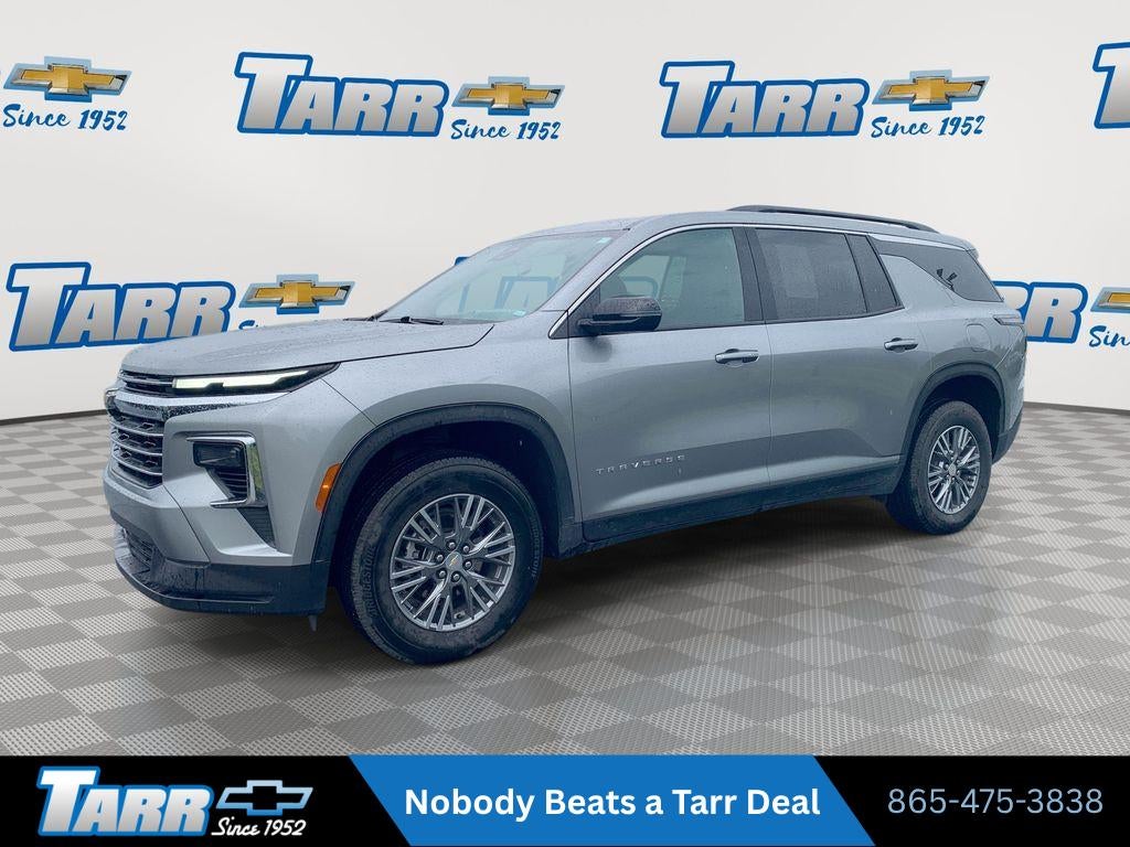 Sterling Gray Metallic 2026 Chevrolet Traverse SUV / Crossover Four-Wheel Drive Automatic