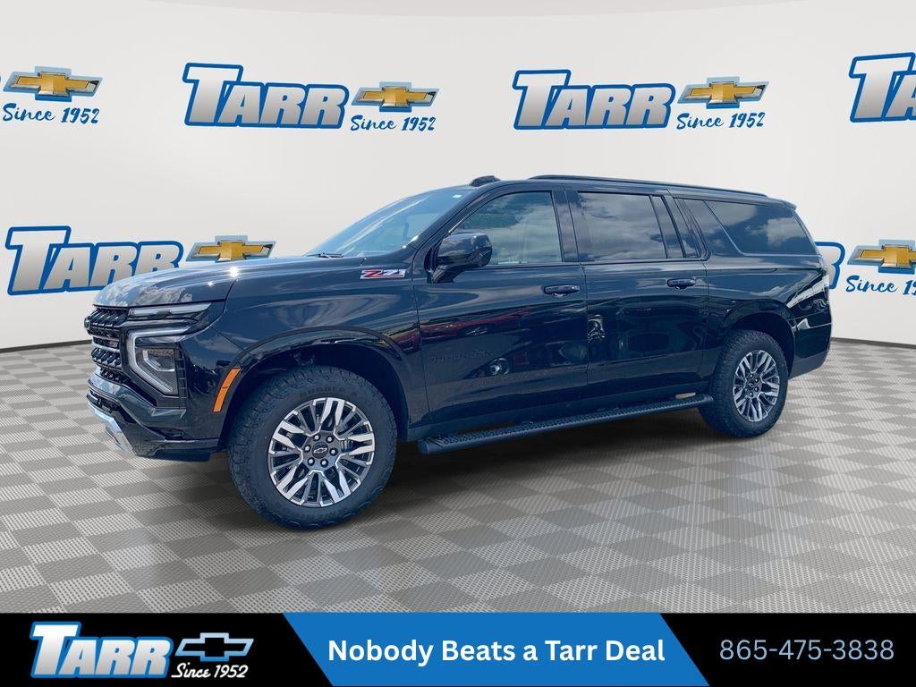 Black 2025 Chevrolet Suburban SUV / Crossover Four-Wheel Drive Automatic