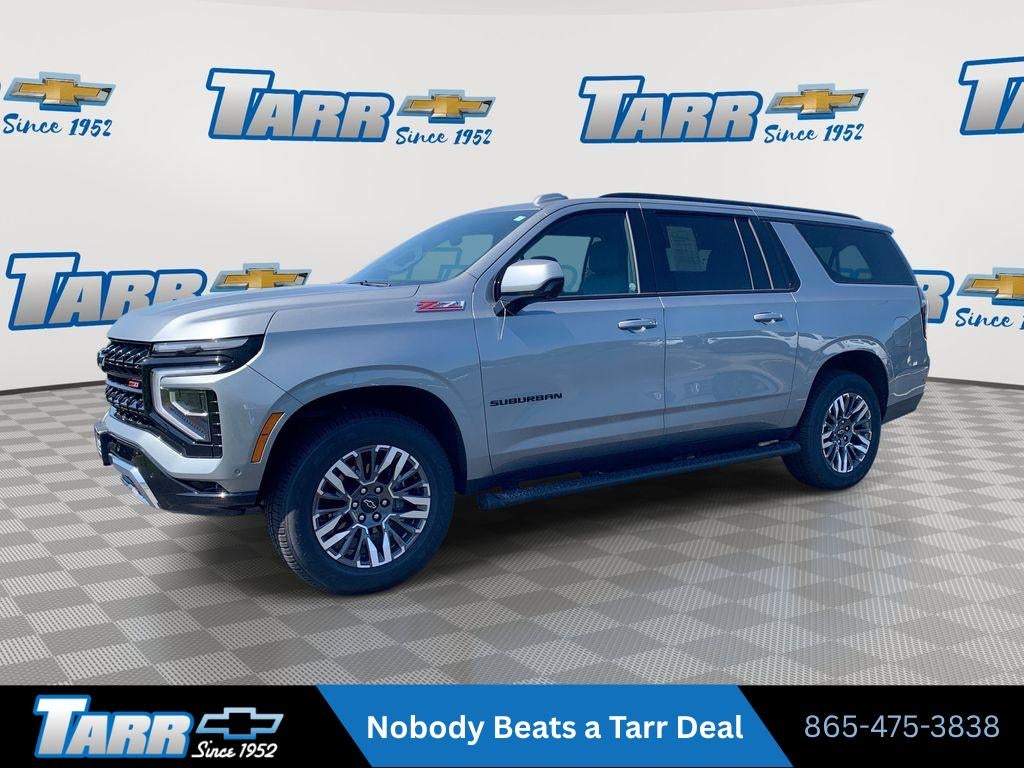 Sterling Gray Metallic 2025 Chevrolet Suburban SUV / Crossover Four-Wheel Drive Automatic