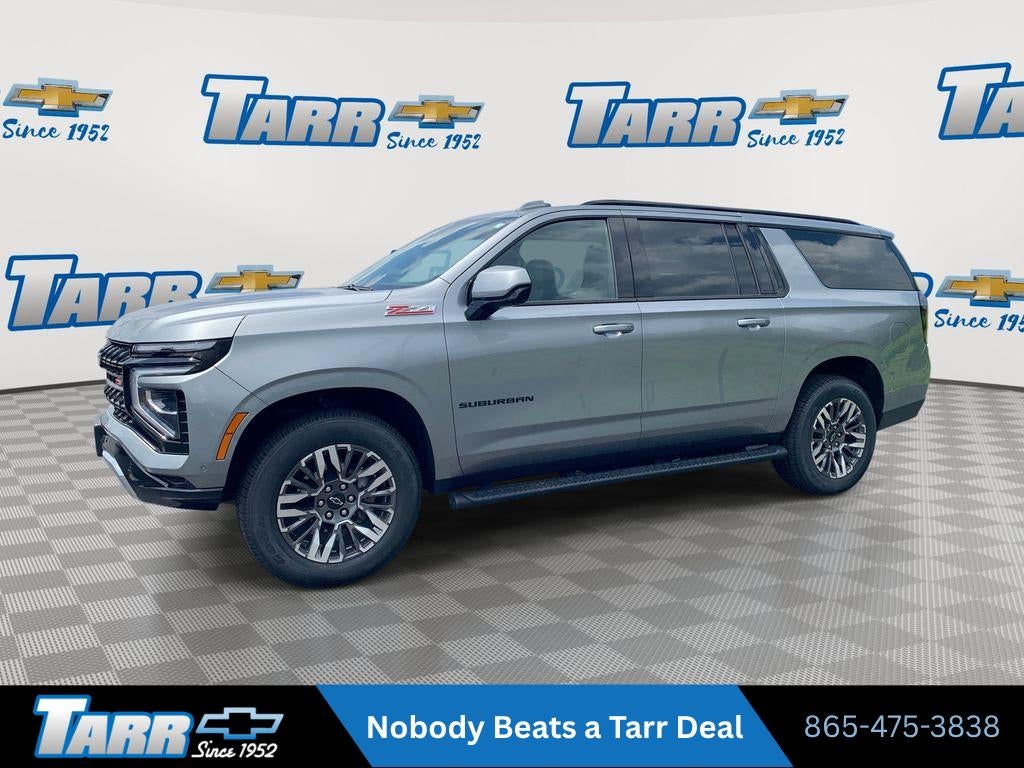 Sterling Gray Metallic 2025 Chevrolet Suburban SUV / Crossover Four-Wheel Drive Automatic
