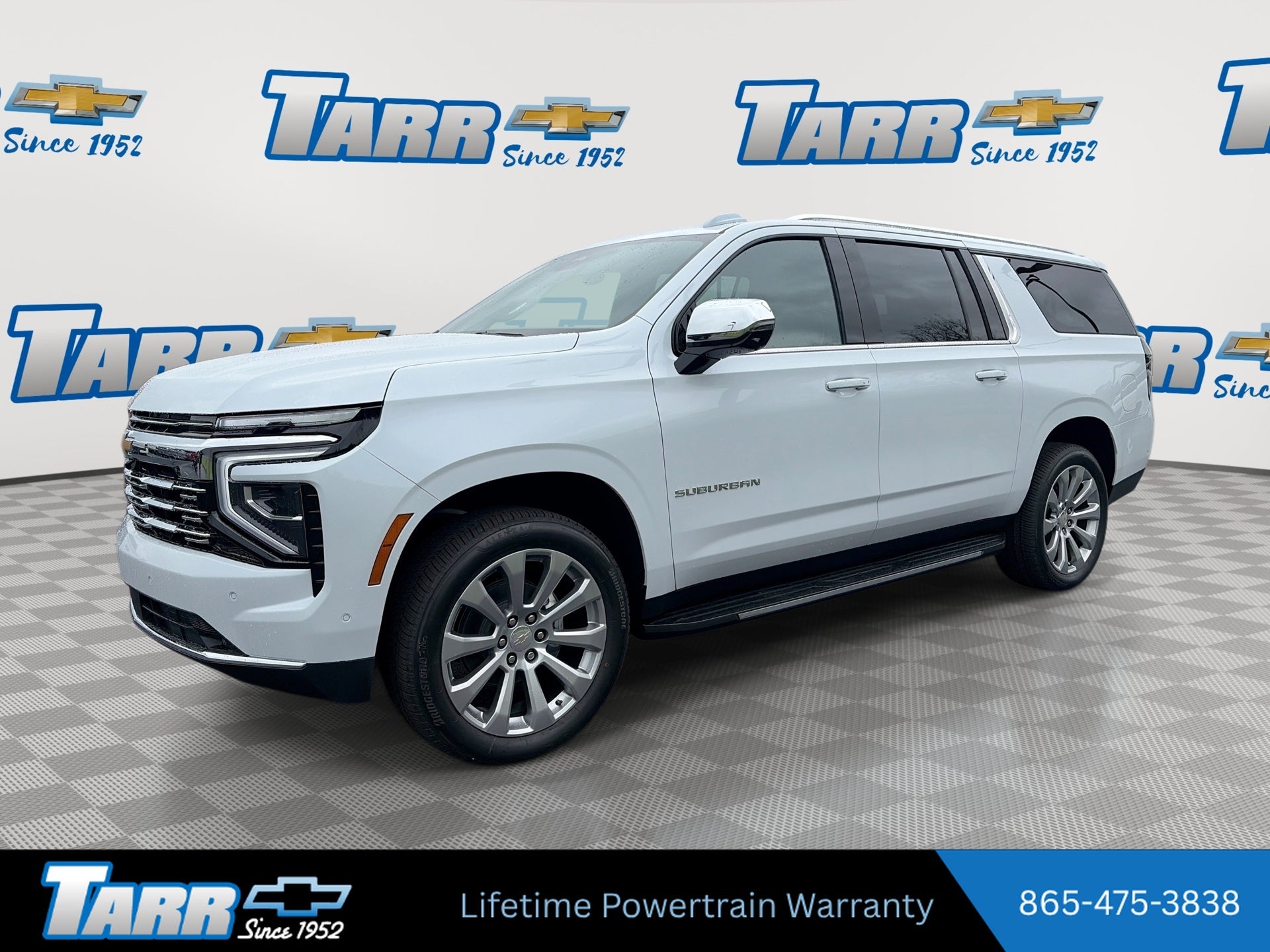 Polar White Tricoat 2026 Chevrolet Suburban SUV / Crossover Four-Wheel Drive Automatic