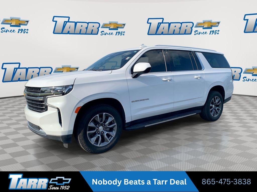 Summit White 2021 Chevrolet Suburban LT RWD SUV / Crossover 4X2 Automatic