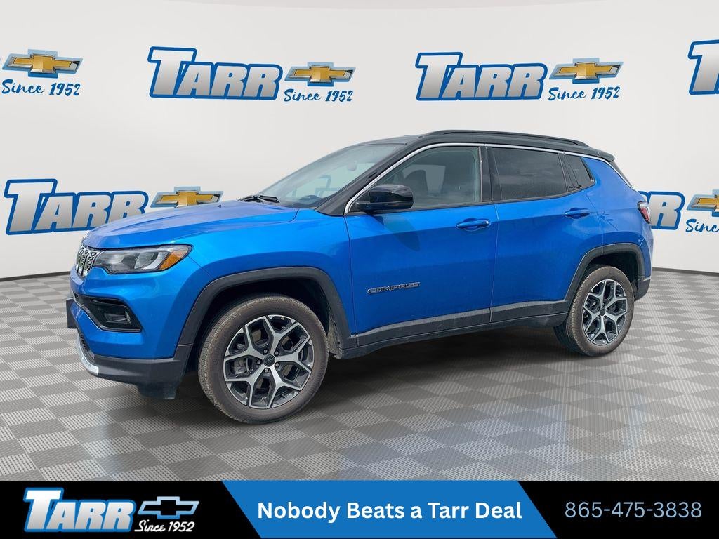 Hydro Blue Pear 2025 Jeep Compass SUV / Crossover Four-Wheel Drive Automatic