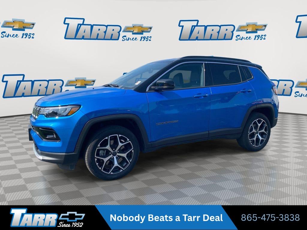 Hydro Blue Pear 2025 Jeep Compass SUV / Crossover Four-Wheel Drive Automatic