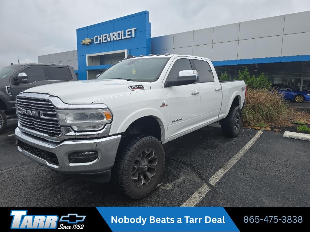 Bright White Cl 2021 RAM 2500 Laramie Crew Cab 4WD Pickup Truck Four-Wheel Drive Automatic
