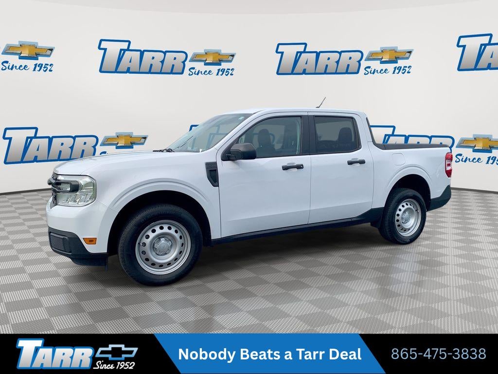 White 2022 Ford Maverick Pickup Truck Front-Wheel Drive Automatic