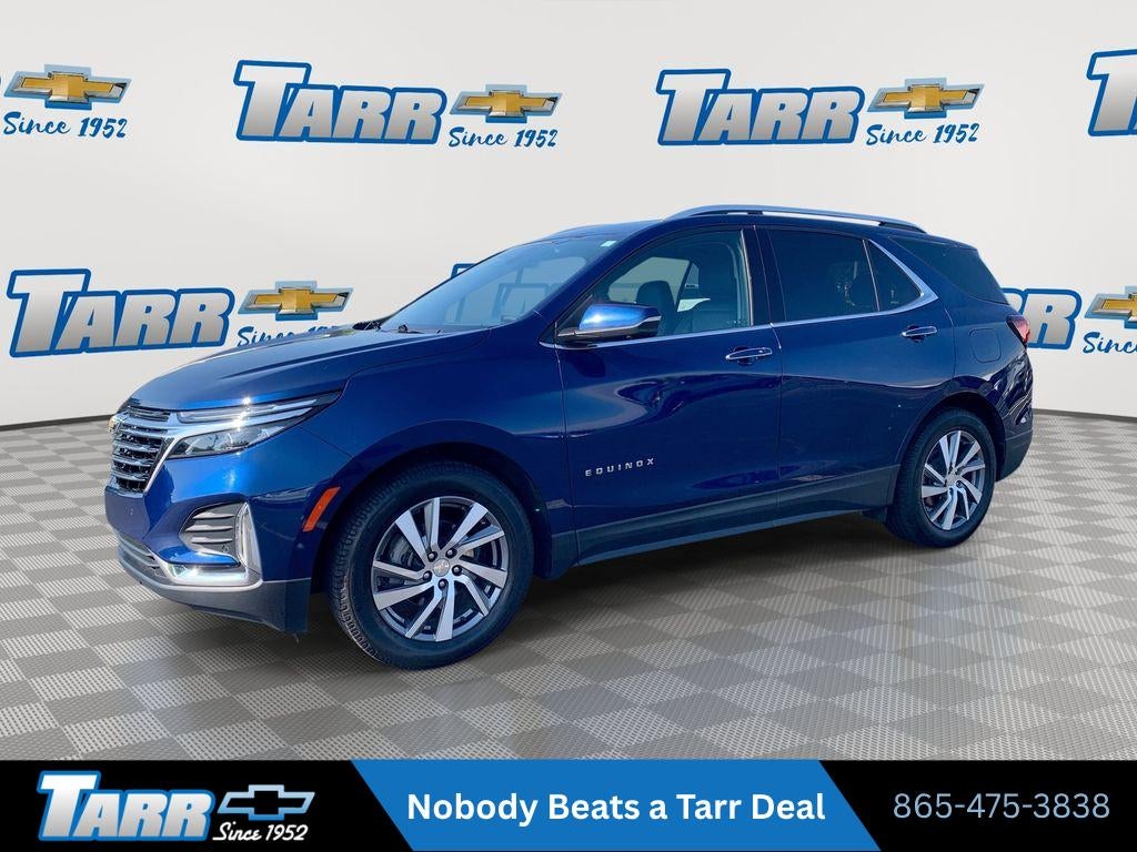 Blue Glow Metallic 2022 Chevrolet Equinox Premier FWD with 1LZ SUV / Crossover Front-Wheel Drive Automatic