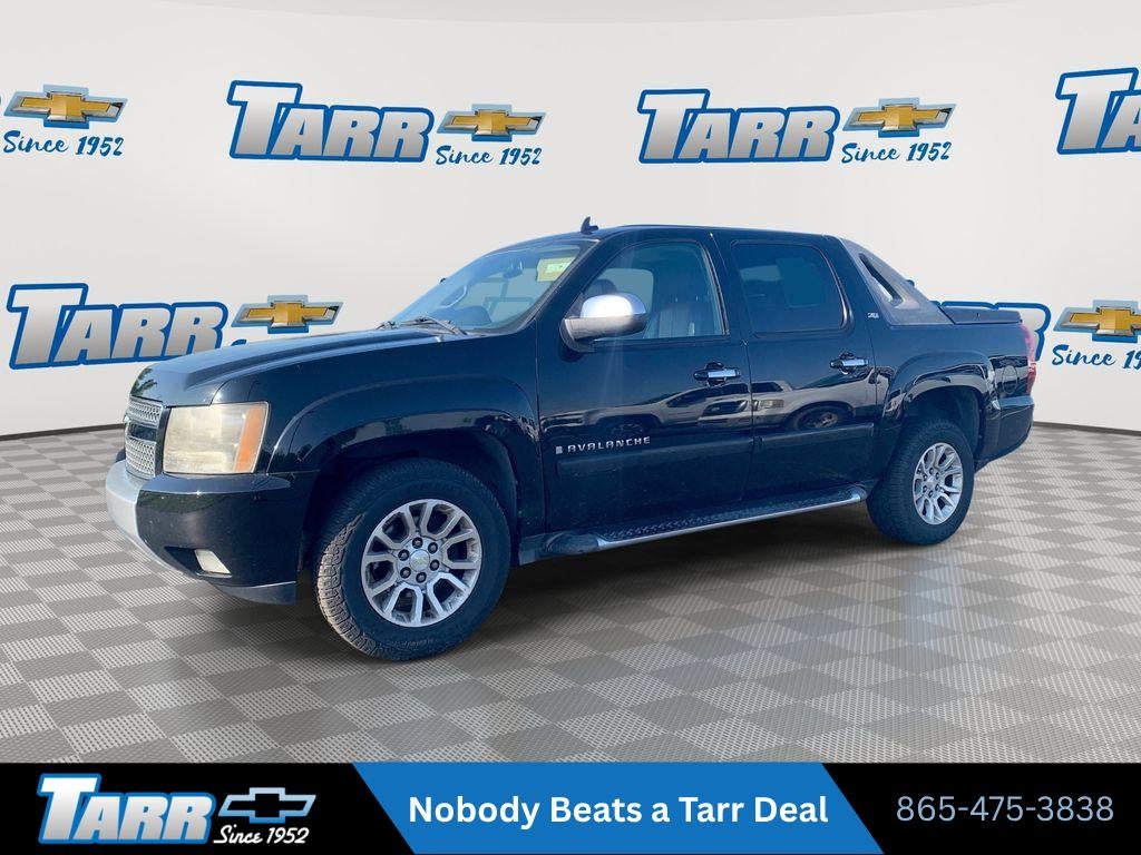 Black 2008 Chevrolet Avalanche Pickup Truck  Automatic