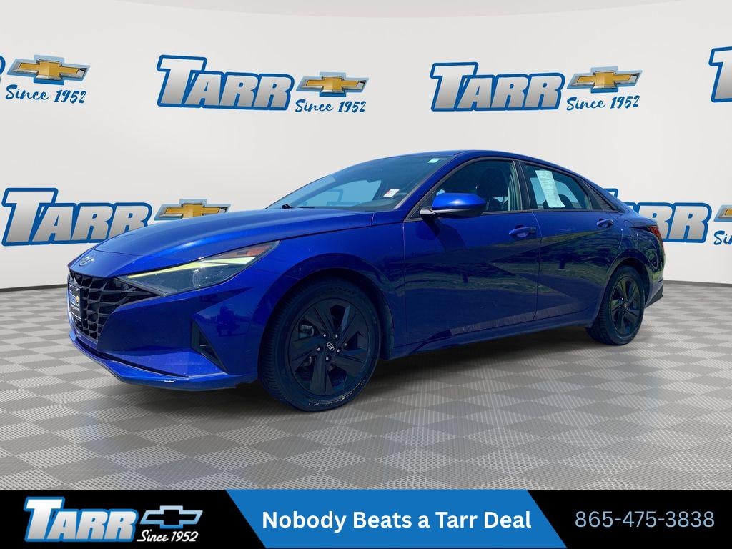 Intense Blue 2021 Hyundai Elantra SEL FWD Sedan Front-Wheel Drive 