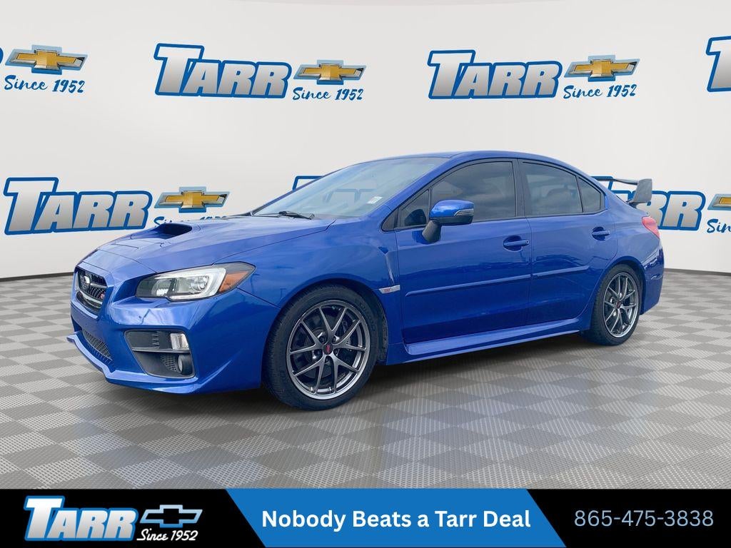  2016 Subaru WRX STI Limited with Low Profile Spoiler   