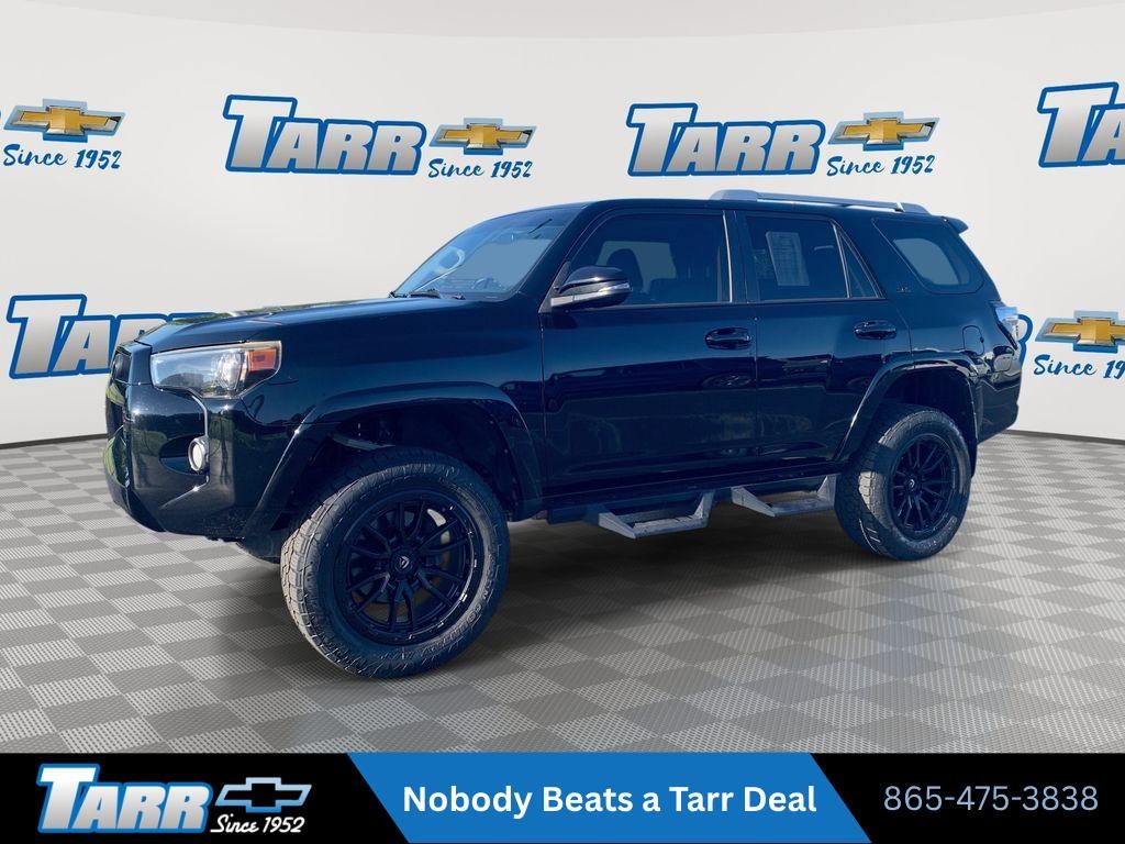 Midnight Black 2017 Toyota 4Runner SUV / Crossover Four-Wheel Drive Automatic